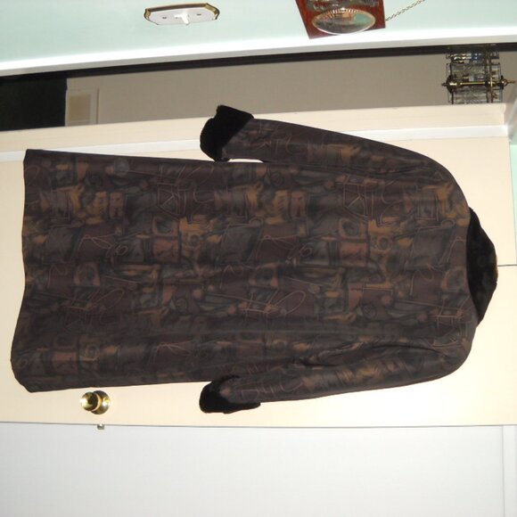 Ladies Fan-Nelli Full Length Dress wintercoat - Picture 6 of 14